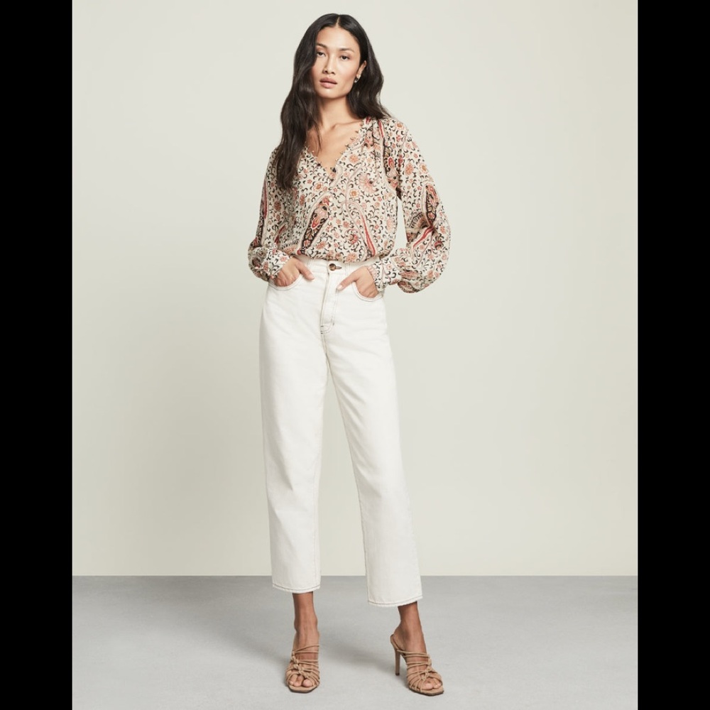 Veronica Beard Blake Straight HighRise Jeans 31/12